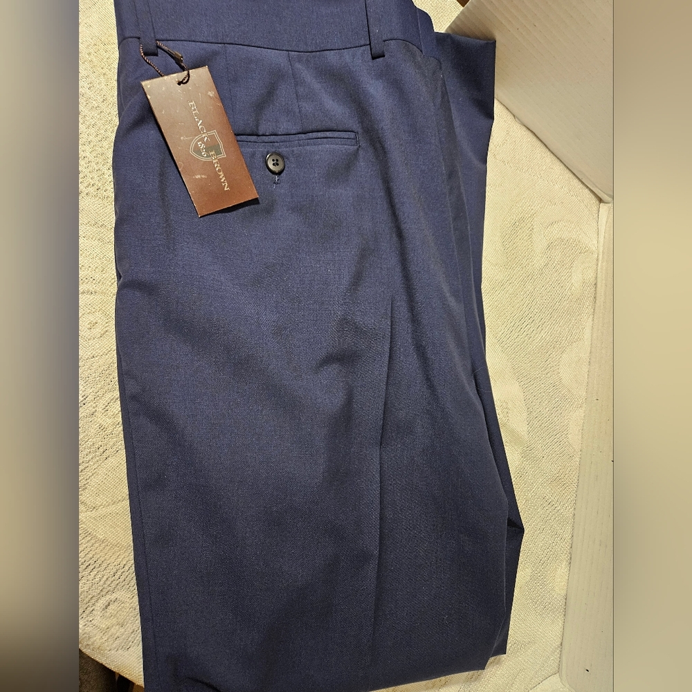 Men's Navy Blue Dress Pants